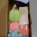 ELLECK Baby Montessori Sensory Toys for 0-6 6-12 Months, Teething Toys for Babies 0 3 6 9 12 18 Months, Infant, Newborn Rattle Teether, Blocks, Soft Stacking Rings, Ideal Baby Boy Girl Gifts Set