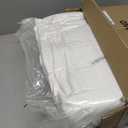 EASELAND Full Size Mattress Pad Pillow Top Mattress Cover Quilted Fitted Mattress Protector Cotton 8-21" Deep Pocket Cooling Topper (54x75 Inches, White)