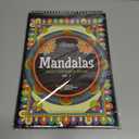 ViSnezh Adult Coloring Book: Unique A4 Mandalas for Women - Stress Relief, Hardback Spiral Bound, Thick Paper