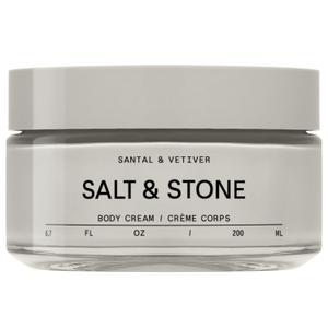 Salt & Stone Body Cream for Dry Skin Women & Men Santal & Vetiver 6.7 fl oz