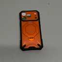 TONGATE for iPhone 17 Pro Case with 360 Spin Magnetic Stand, [Compatible with MagSafe][Military-Grade Protection] with Privacy Screen Protector & Camera Control Cover for iPhone 17 Pro, Orange