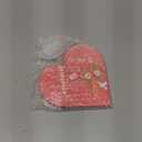 RattanView Valentine's Day Christian Wooden Heart Block John 3: 16 Bible Verses Wooden Love Sign 6'' Tabletop Shelf Decor for Farmhouse Valentines Party Tiered Trays Gift