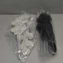 Riceshoot 50 Pcs Christmas Tree Picks and Sprays Artificial Glitter Stem Ornaments Curly Decorative Sticks for Vases Tall Candy Christmas Tree Twigs for Wedding Holiday Party Decoration(Red, White)