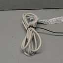 Extension Cord, 3 Prong Outlet Extender, Indoor, 13 Amps, 125V, 6 Ft, White