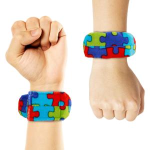 2 Pack Sensory Weighted Bracelets with Deep Pressure Input for SPD ADHD and Autism, Increase Hand Stability and Focus, Thoughtful Autism Sensory Products