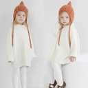 Baby Tights Toddler Ribbed Knit Leggings Cotton Infant Stockings Pantyhose 0-4T (L)