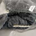 Smiry Couch Cover for Dogs Washable, Non Slip Fuzzy Pet Couch Covers for 3 Cushion Sofa Pet Friendly, Thick Soft Sofa Slipcovers Cushion Protector (Dark Grey, 27.6" x 59")