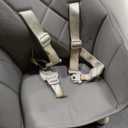 Baby High Chair, 6 in 1 Wooden Convertible High Chairs for Babies and Toddlers, Booster Seat with Double Tray & Reversible Footrest Baby Highchair, 5-Point Harness Baby Feeding Chair, Grey