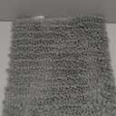 Yimobra Bathroom Rugs Non Slip Washable 32x20 Inch - Ultra Soft Absorbent Chenille Bath Mat, Quick Dry Shaggy Floor Carpet for Tub Shower, Gray Home Decor Accessories (Grey)
