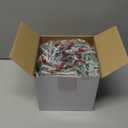 Giegxin 8 Pcs Vintage Small Christmas Wreath for Cabinet Mini Kitchen Wreath with Red Berry Realistic Norfolk Farmhouse Decoration for Xmas Window Indoor Chair Fireplace Porch Candle Decor (No Bows)