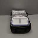 Rechargeable Heated Lunch Box for Men, 1.3L Cordless Electric Lunch Box for Adults with Smart Scheduled Heating, Portable Food Warmer with Complete Accessories (Blue)