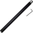 12mm Interchangeable Aluminum Alloy Grip Handle for Carbide Tipped Woodturning Lathe Tool Bar with Hexagon wrench