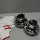 MACEL 512206 512207 Set of 2 Rear Wheel Hub Bearing Assembly Fit for 05-12 Toyota Avalon, 02-11 Camry, 02-03 Lexus ES300, 04-06 ES330, 07-12 ES350, 01-03 Toyota Highlander, 04-08 Solara W/ABS