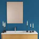 YUMORE Small Candle Holders - Pillar Candle Solid Stainless Steel Stands for Halloween, Wedding Centerpieces, Dining Table, Mantel Decor, Modern Farmhouse, Matte Black 3-Packs