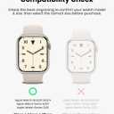 amBand Compatible for Apple Watch Band 45mm 44mm 42mm with Bumper Case, Crystal Cute Women Strap for iWatch SE(3/2/1) Series 9 8 7 6 5 4 3 2, Sport Transparent Jelly Protective Cases Protector, Clear