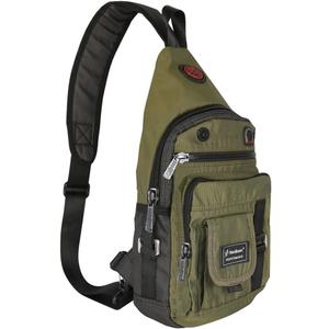 Crossbody Sling Bag Backpack for Men & Women Green (B-green(fits 10.5" Ipad))