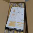 Metal Arch Backdrop Stand, 7.2FT+6FT Wedding Arch Backdrop Stand, Set of 2 Gold Backdrop Arch Stand, Wedding Arch Frame for Wedding Ceremony Birthday Party Baby Shower Graduation Ceremony Decoration