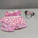 Disguise girls Disney Minnie Mouse Classic Tutu Girls' Costume, Pink (Small (2T), One Color)