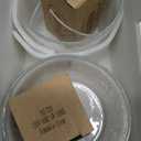 Industrial Table Lamps for Bedrooms Set of 2 - Fully Dimmable Bedside Lamps with USB A and C Ports and Outlet, Black Nightstand Lamps with Glass Shade for Living Room, Desk Lamps for Office Reading