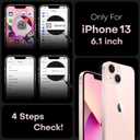 TOCOL for Phone 13 Case, Compatible with Magsafe Charger, Full Camera Protection, Drop Protection, Translucent Matte Phone Case for iPhone 13 6.1 inch (Light Pink)