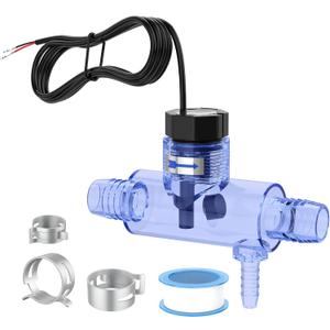 Flow Switch for Sundance & Jacuzzi Spa Hot Tub, Replacement for 6560-860, 6560-858, Complete Assembly Flow Sensor with Transparent Tee and 2 Pin Plug