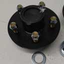 Trailer Hubs 5 Lug 4.5 5x4.5 for 3500Lb 1-1/16'' to 1-3/8'' #84 Tapered Trailer Axle 2 Sets
