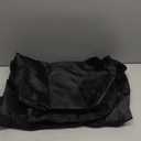 DoYiKe Extra Large Storage Duffle Bag with Zippers and Handles, Big Foldable Duffle Bag for Travel (Black)