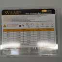 SVAAR 115 PCS 26-8 AWG Non-Insulated Butt Connectors Crimp Repair Butt Splices Kit, Uninsulated Butt Splice Connectors for 26 to 8 Gauge Wire, Marine Grade Tinned Copper Seamless Barrel Butt Terminals