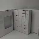 White Baby Keepsake Box - Baby Memory Box - Baby Boy or Girl, White 