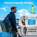 SMACO S700 Plus Mini Scuba Tank 1.9L Portable Diving Tank Reusable Pony Bottle for Underwater Exploration Lung Air Tank Kit Diving Cylinder for Emergency Rescue Boat Cleaning Backup Air Source