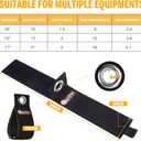 Storage Straps for Men - Extension Cord Organizer Holder, Cable Wrap Keeper, Garage Wall Organization, Stocking Stuffers and Gifts for Men Who Have Everything (Assorted 6 Pack (10"/13"))