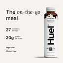 Huel Ready-to-Drink | Chocolate Meal Replacement Drink | High Protein Drink | Nutritionally Complete, Low Sugar, High Fiber, Plant Based, Vegan, Healthy | 20g Protein Per Bottle | 16.9 Fl Oz (12 Pack) (EXP 05/31/27)
