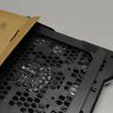 ChillCore Laptop Cooling Pad, RGB Lights Laptop Cooler 9 Fans for 15.6-19.3 Inch Laptops, Gaming Laptop Fan Cooling Pad with 8 Height Stands, 2 USB Ports - A21 Blue