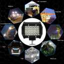 LED Pods,MUVKQC 4PCS 4Inch Light Bars 72W 12000LM Square LED Work Lights Spot Light pod for Trucks Off Road Car ATV UTV SUV Golf Cart Forklift