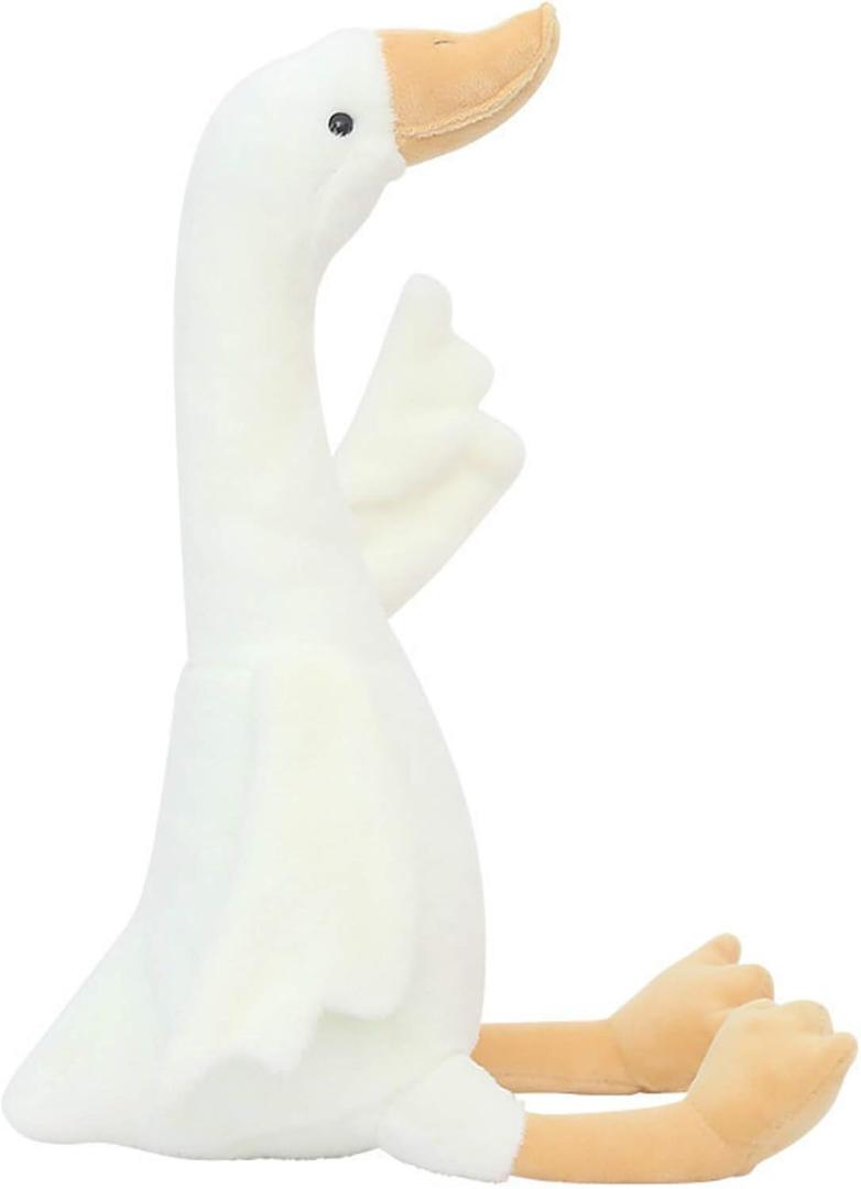 CHELEI2019 15.7" Swan Stuffed Animal,Goose Plush White Stuffed Animal Toy Gifts for Kids