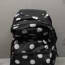 Rockland Double Handle Rolling Backpack, BLACKDOT, One Size