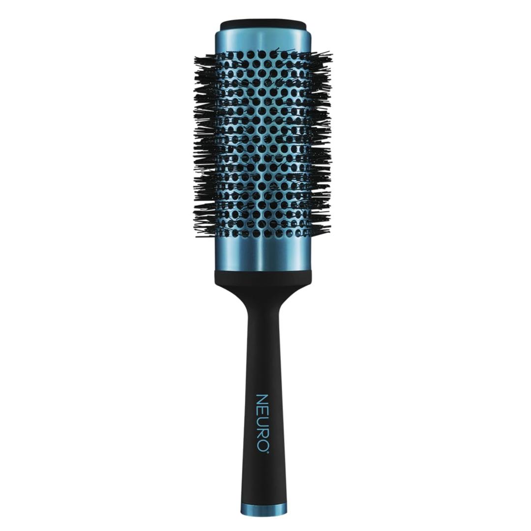 Neuro by Paul Mitchell Titanium Round Brush, For Blow-Drying All Hair Types (Large - 2" Barrel, Neon Blue)