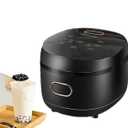 Boba Cooker Commercial Boba Pot 5L Automatic Pearl Tapioca Cooker for Boba Tea & Bubble Tea & Milk Tea Touchscreen 110V