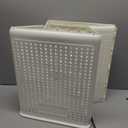 Laundry Hamper Large Foldable Laundry Baskets, Freestanding Clothes Hamper with Easy Carry Handles in Laundry Room Bedroom Bathroom College Dorm for Adults (White)