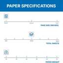 Hammermill Printer Paper, 20 lb Copy Paper, 8.5 x 11 - 5 Ream (2,500 Sheets) - 92 Bright, Made in the USA