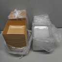 BenRan 100Pack Mooncake Box for Mooncake Mini Cakes Macarons-cookies, Moon-Cake Dessert Box