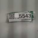 QCAA Solid Brass Surface Bolt 3", Antique Brass Brushed, Made in Taiwan, 2 Pack