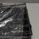 Desk Organizers and Accessories, 5-Tier Paper Letter Tray Organizer with File Holder, Desktop Organizer for Office Supplies (Black) (12" x 12" x 12")