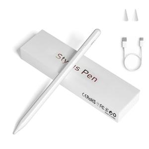 Stylus Pens for Touch Screens, Universal Fine Point iPad Pencil with Magnetic Adsorption Compatible with iPhone/iPad/Samsung/Android/Tablet & Other Touch Screens (White)