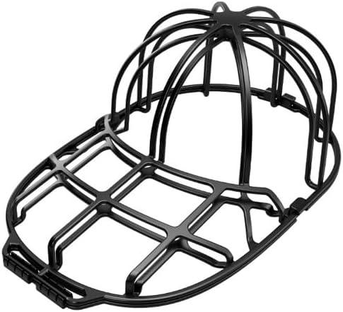 Baseball Cap Washing Frame - Hat Washer for Washing Machine - Black (1Pcs)