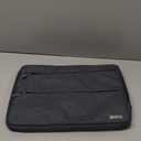 Voova 13 13.6 Inch Laptop Sleeve Case Compatible with MacBook Air/MacBook Pro 13 M2/M1,13.5 Surface Laptop 5/4, Surface Pro X / 9/8, iPad Pro 12.9,Waterproof Computer Bag Cover with Handle,Dark Grey (12.6-13.6 Inch)