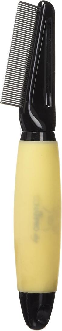 ConairPRO Dog & Cat PGRDFC Grooming Flea Comb, Golds & Yellows