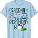 Grandma Of The Birthday Boy Hole In One Golf Lover T-Shirt, XL
