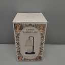 GVY Candle Warmer Lamp with Timer  Dimmable Wax Warmer for Vintage Room Decor, Height Adjustable Candle Lamp for Mom, Birthday Gifts for Women,House Warming Gifts for New Home Decor with 2 Bulbs (Black)