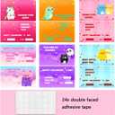 2 x Jofan 24 PCS Mochi Squishy Toys with Valentines Cards for Kids Valentines Day School Class Classroom Gifts Prizes Party Favors